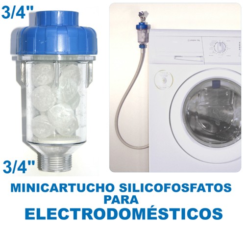 Filtro silicofosfatos lavadora - El Almacén del Agua